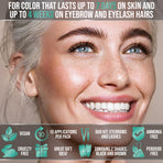 Eyebrow And Lash Tinting Kit Black And Brown Colors